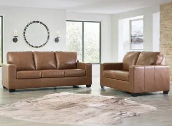 Livingston 2-pc. Leather-Look Sofa and Loveseat Set