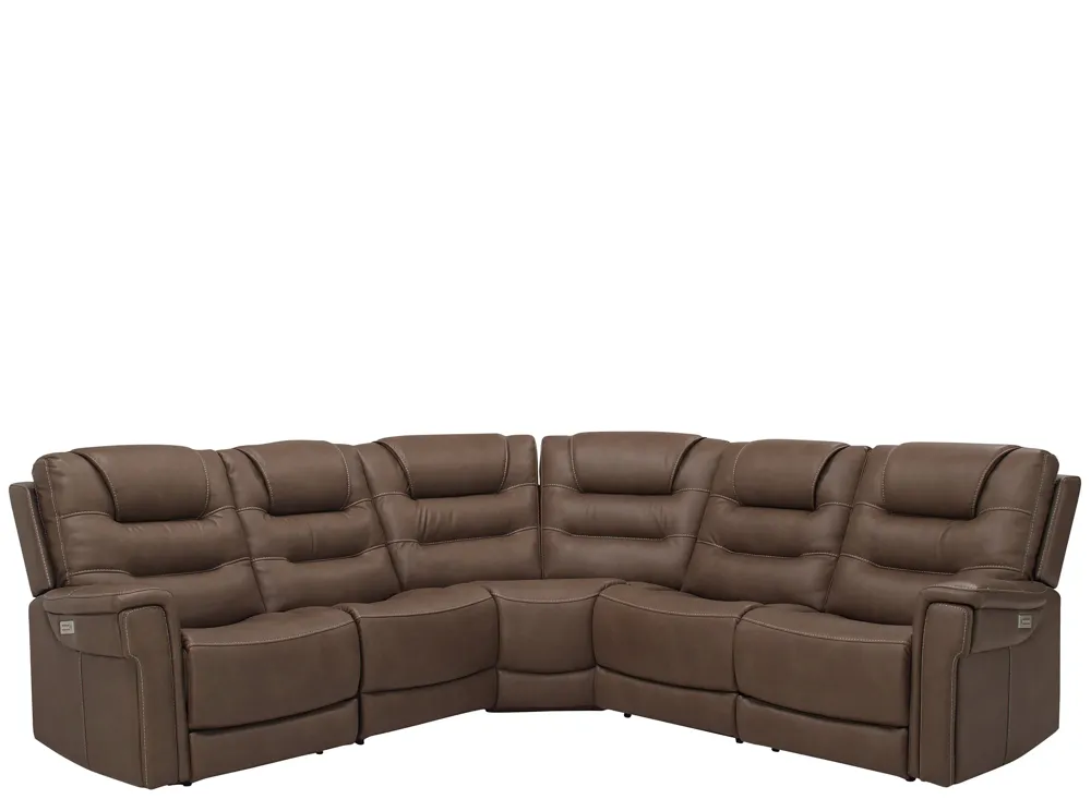 THEDAMNED LOVESONG UKPromo盤 SGS-105 Danbury 5-pc. Power Sectional w/ Power Headrest and Lumbar Support