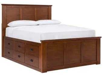 Gulliver Captain's Bed with 6 Drawers Queen Product_Grid_Image