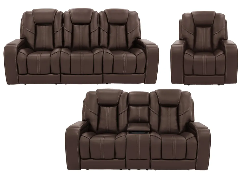 Starlight Triple Power Living Room Set | Raymour & Flanigan