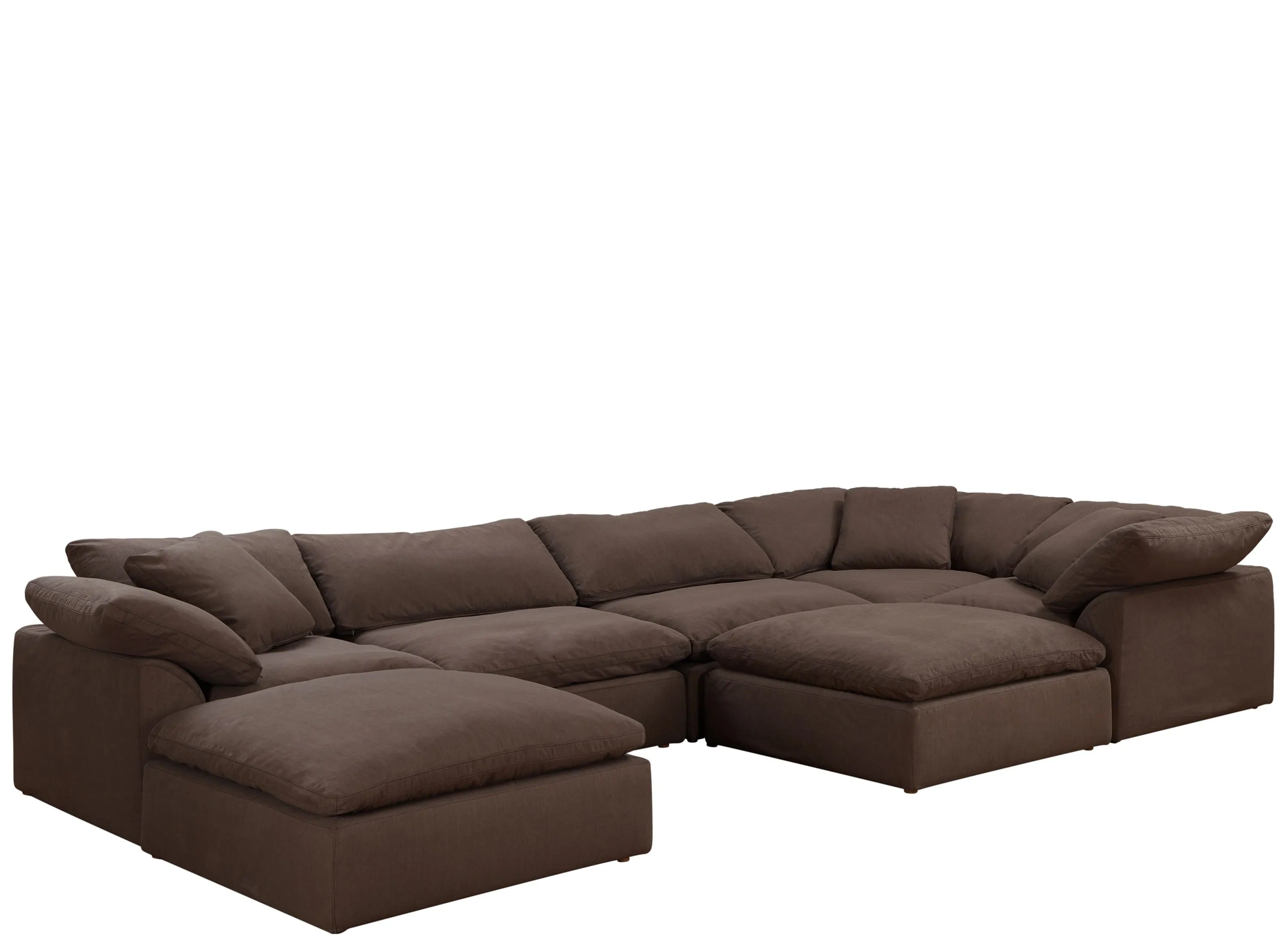 Puff Slipcover 7-pc. Sectional | Raymour & Flanigan