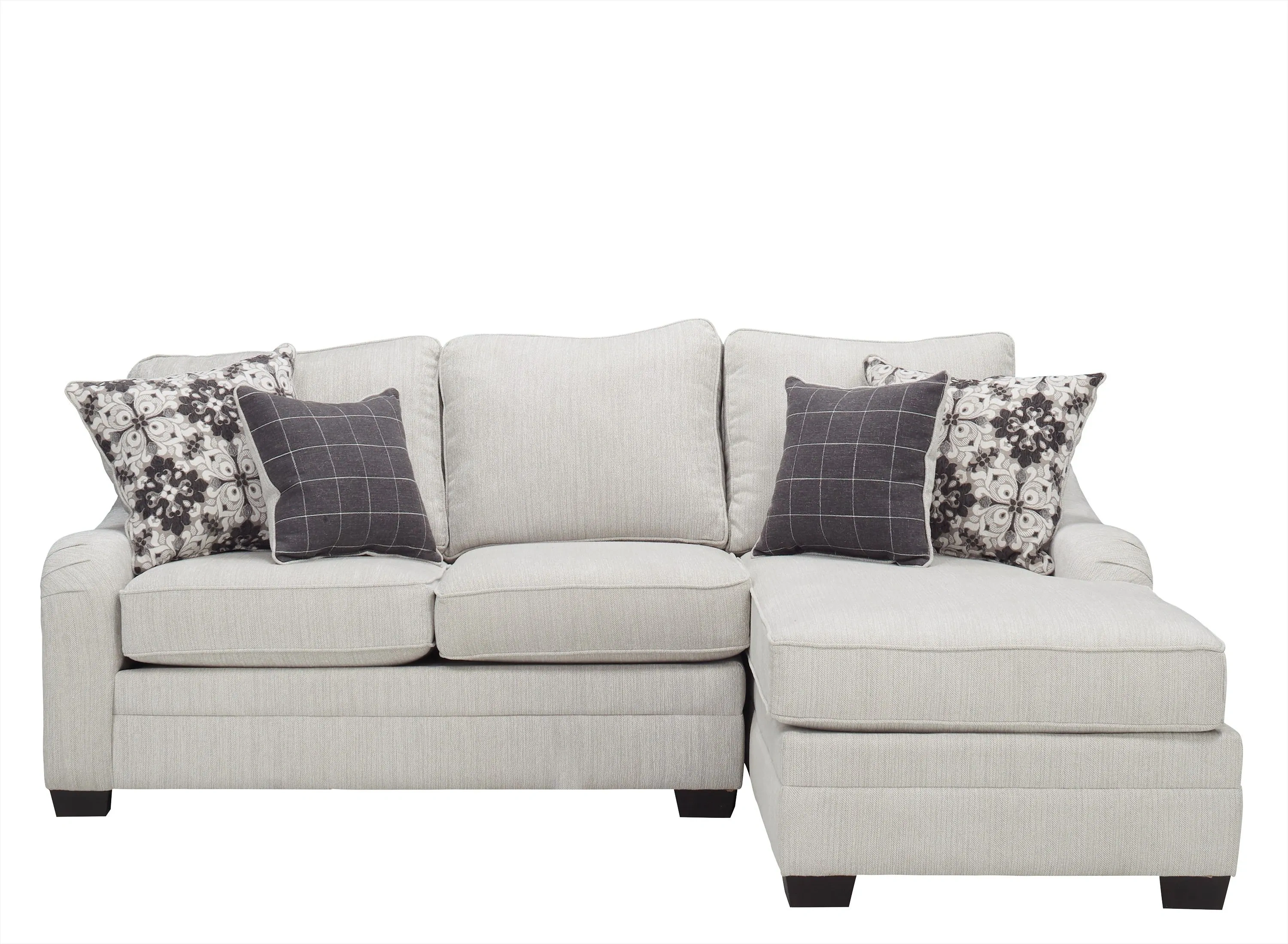 モナルシーダSL 27cm Caid 2-pc. Chenille Sectional Sofa | Raymour & Flanigan
