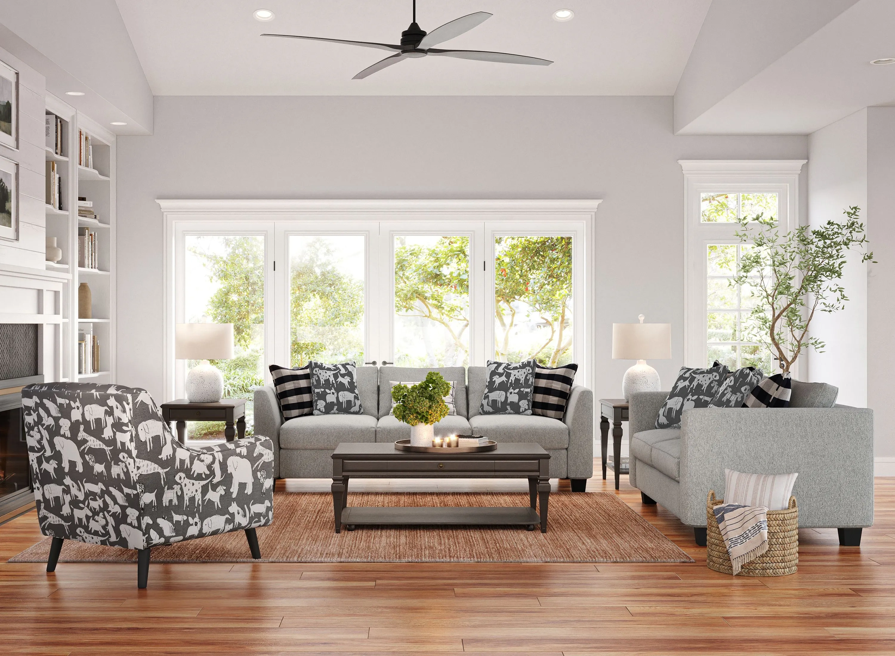 Daine Living Room Set | Raymour & Flanigan