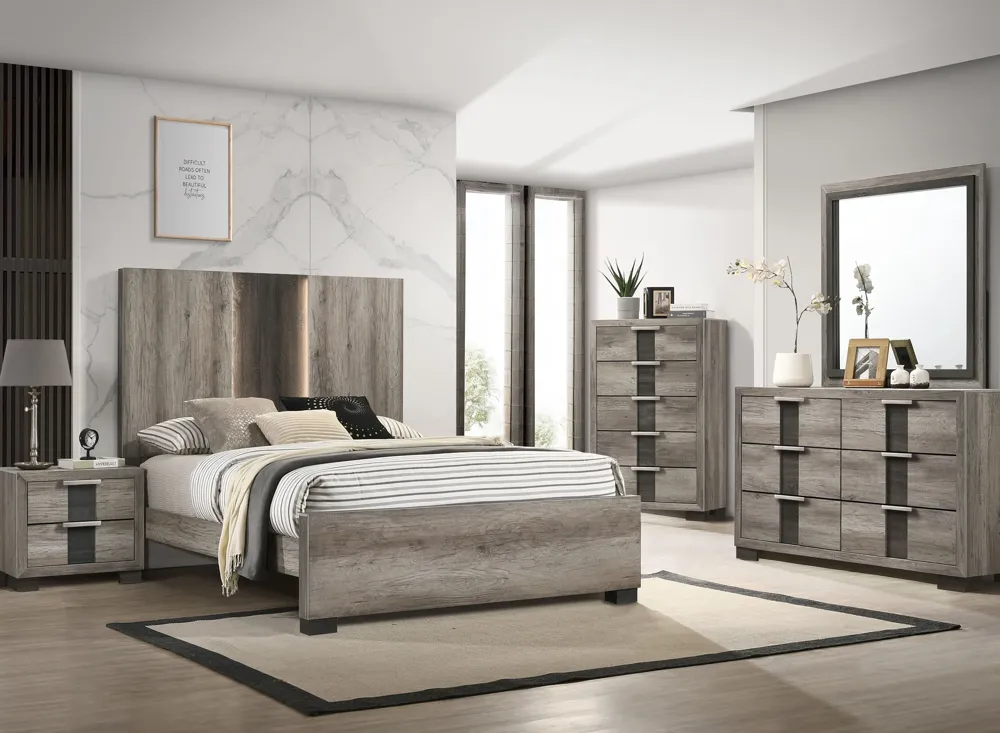 Rangley 5-Pc Queen Bedroom Set | Raymour & Flanigan