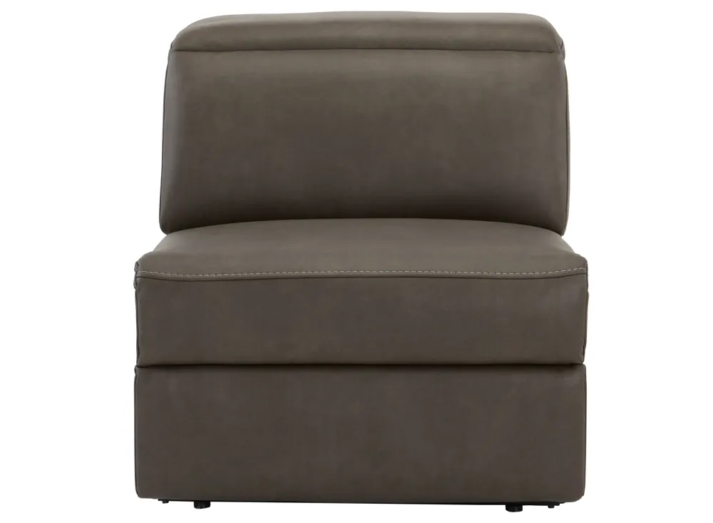 Orion Armless Dual Power Recliner w/ Speaker Headrest | Raymour
