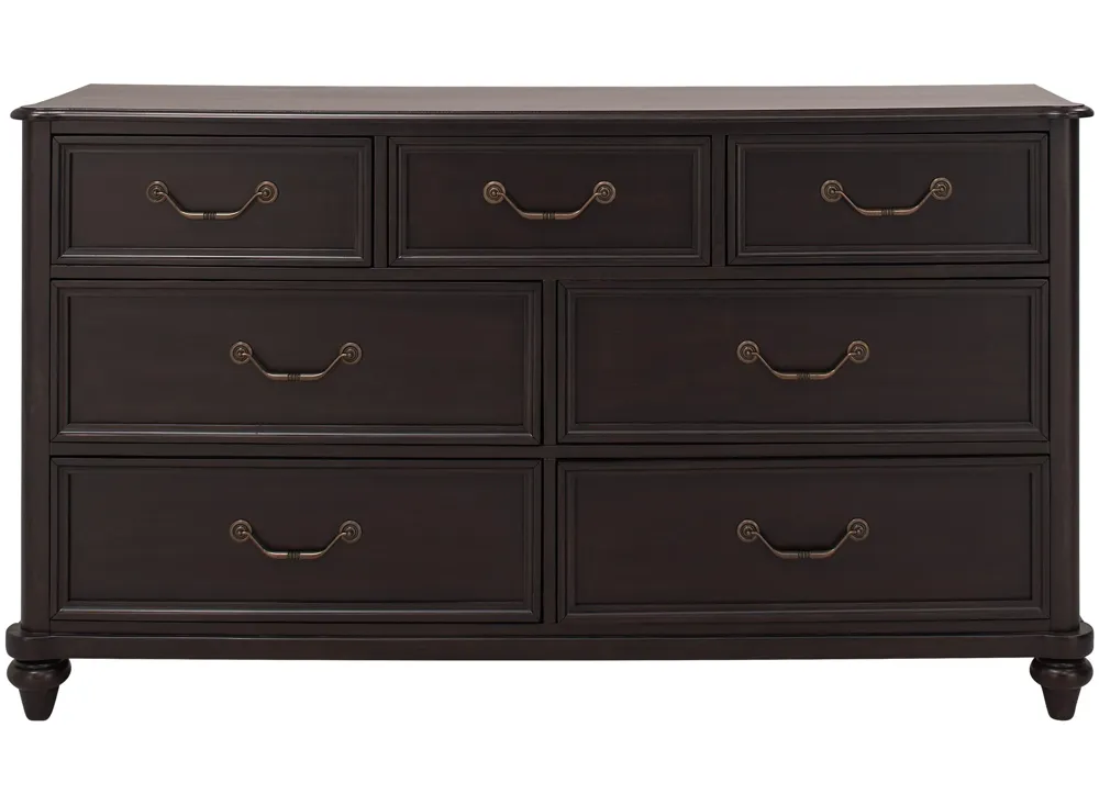 chinese dress ladies Covetown Dark Brown Dresser main image 1
