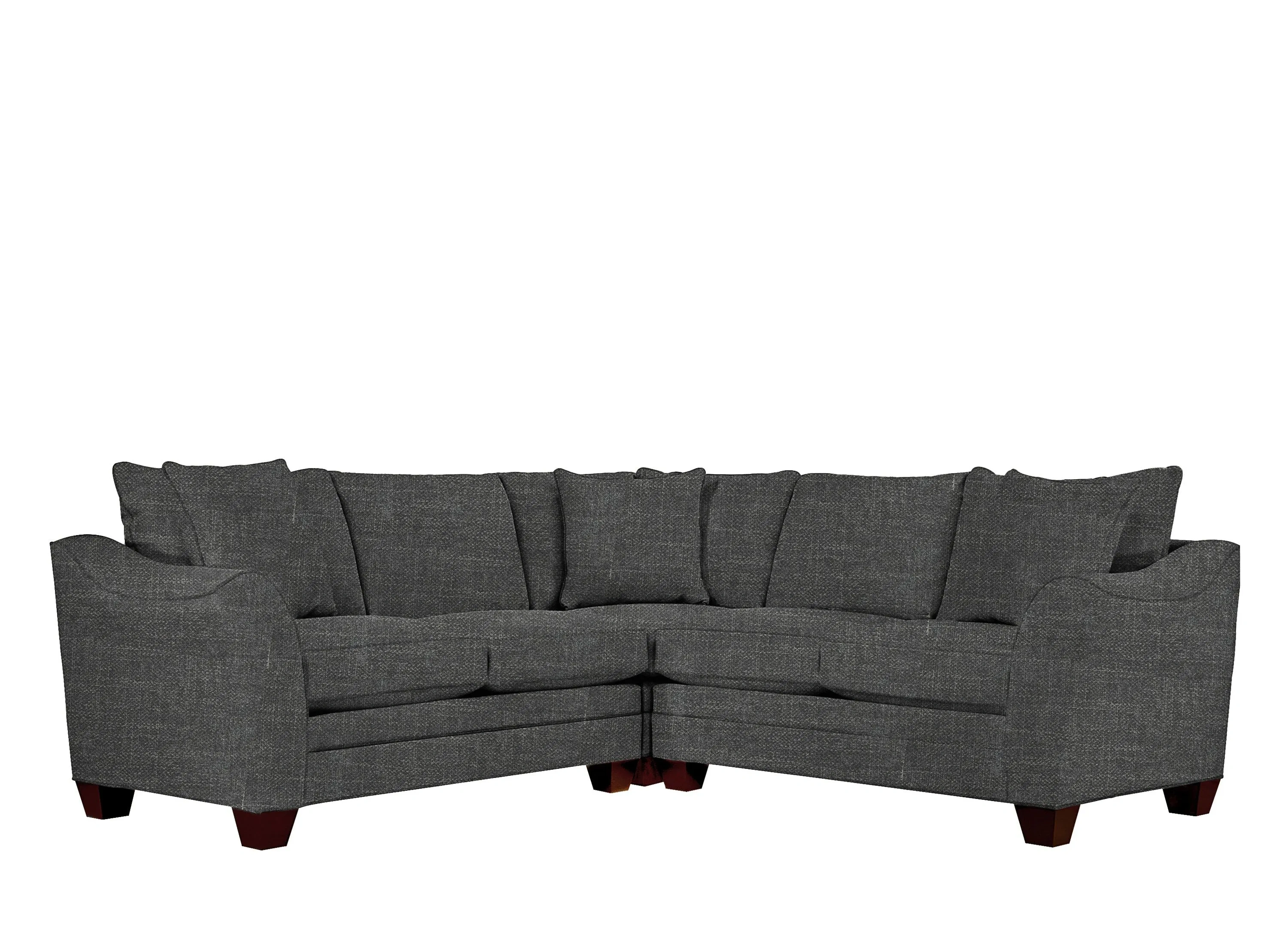 Foresthill 3-pc. Symmetrical Loveseat Sectional Sofa | Raymour