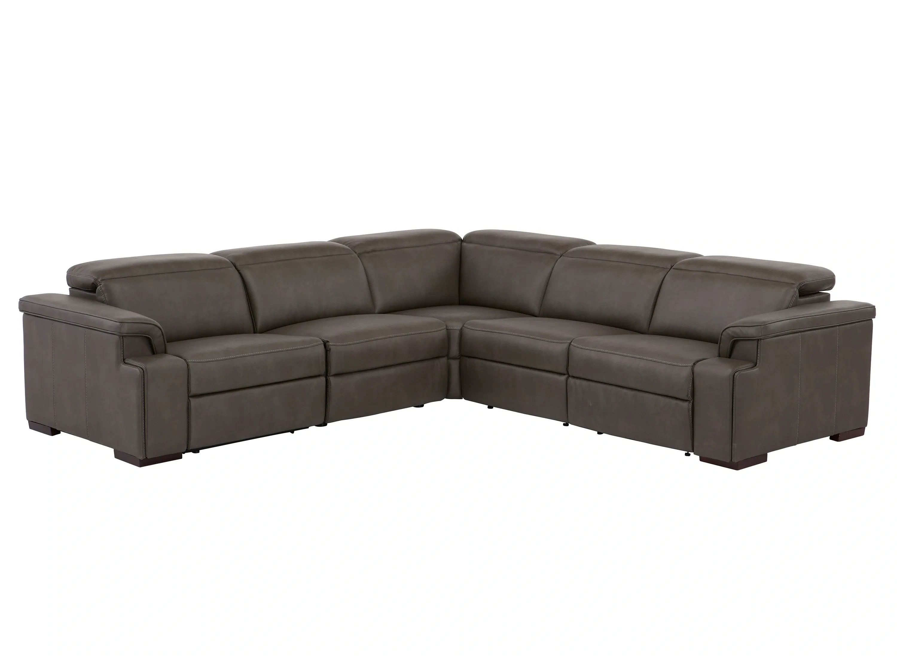 Orion 5-pc. Dual Power Media Sectional | Raymour & Flanigan