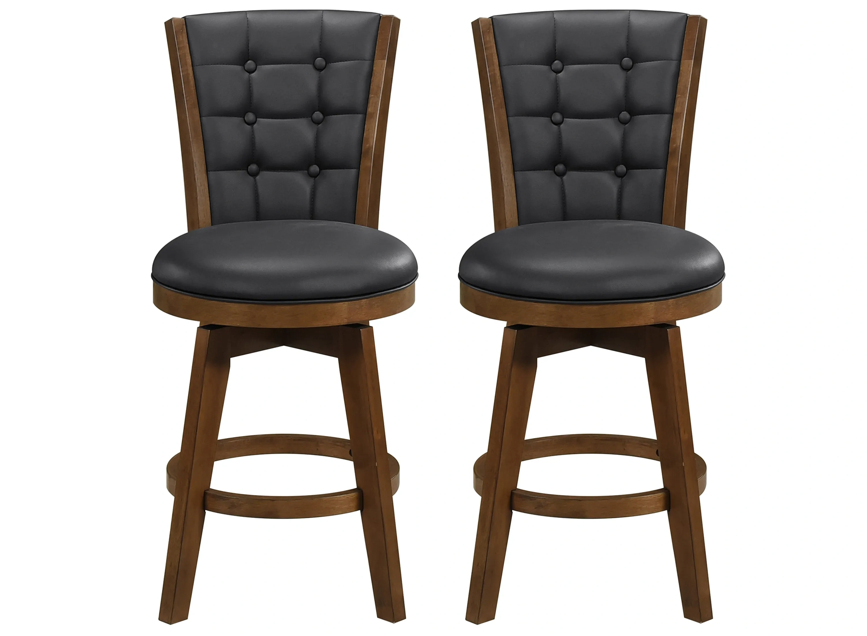 Donovan Counter Height Swivel Stool Set of 2 | Raymour & Flanigan