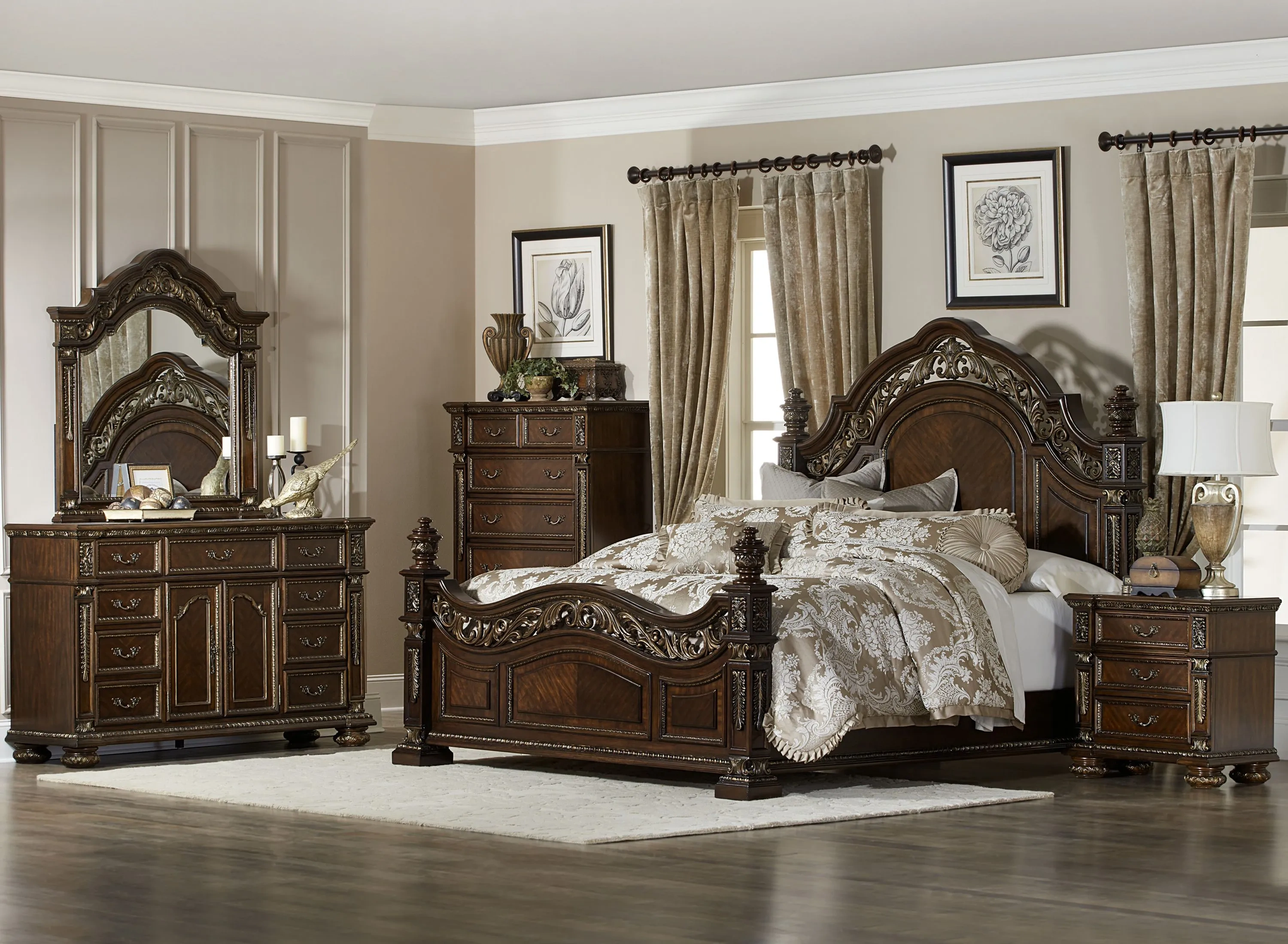 Elsmere 4pc. Bedroom Set Raymour & Flanigan
