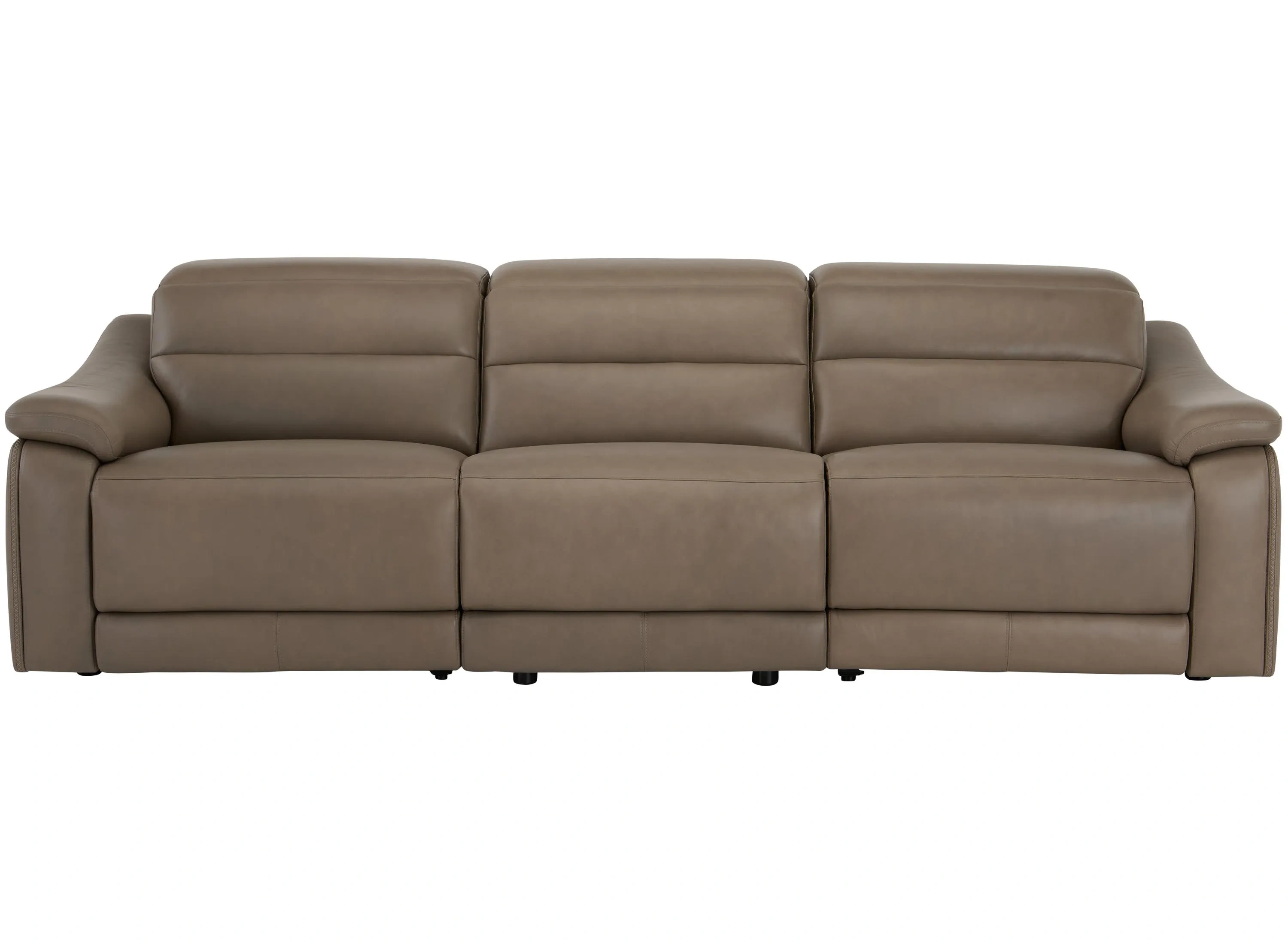 ★リリパットレーン13☆BURNHAM THORPE RECTORY Tucker 3-pc. Triple Power Leather Sofa | Raymour & Flanigan