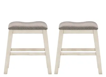 Napa Counter Height Stool: Set of 2 Antique White Product_Grid_Image