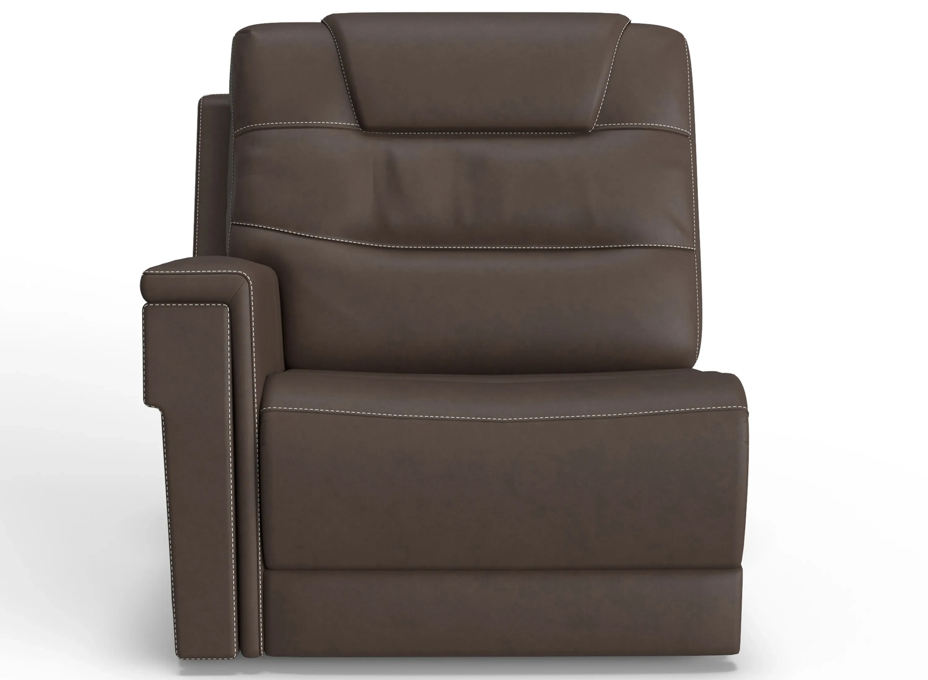 Danbury Left Arm Facing Triple Power Recliner | Raymour & Flanigan