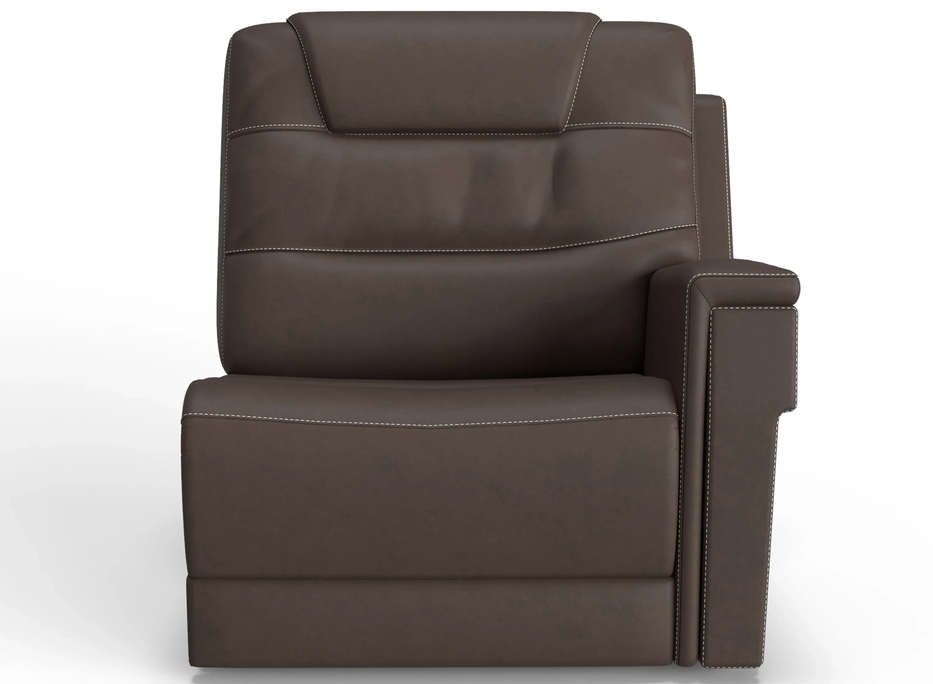 Danbury Right Arm Facing Triple Power Recliner | Raymour & Flanigan