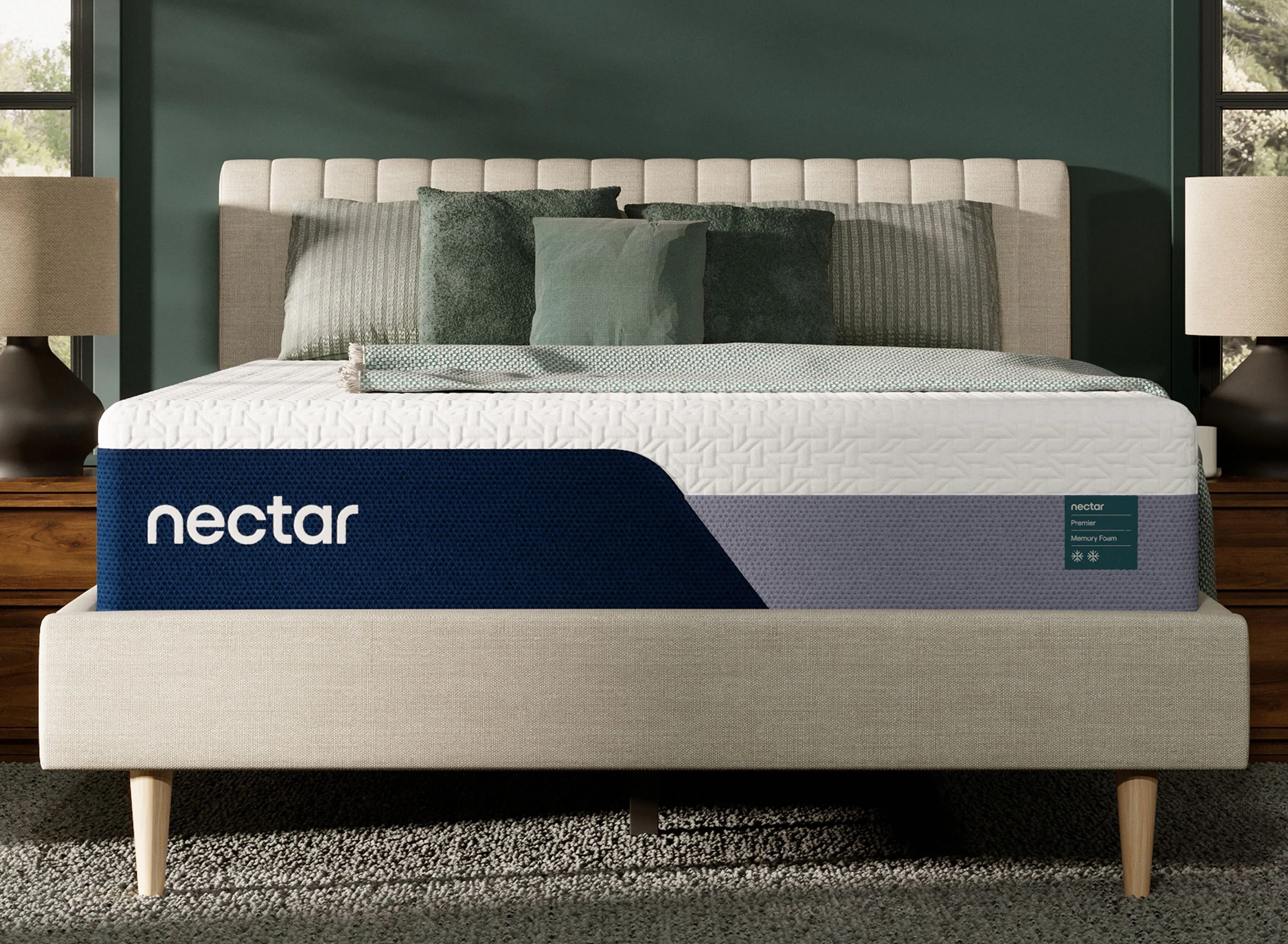 Nectar Premier Medium Memory Foam Mattress | Raymour & Flanigan