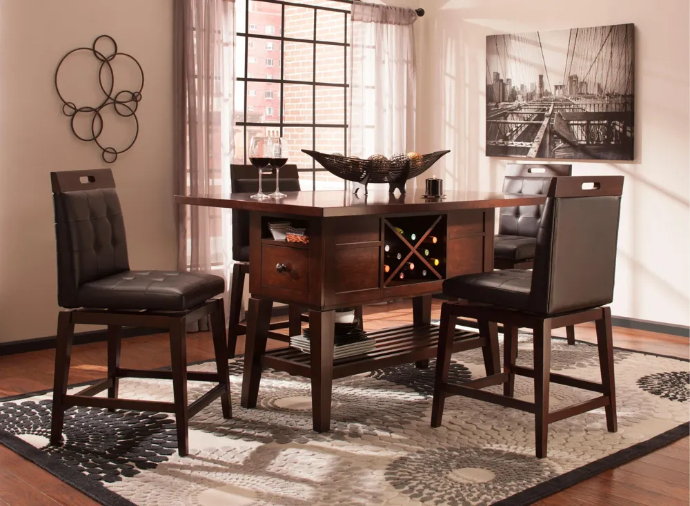 Danfield 5-pc. Counter-Height Dining Set | Raymour & Flanigan