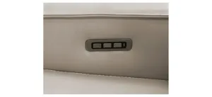 Beckett Power Sofa with Power Headrest and Power Lumbar Ivory Product_Swatch_Detail_Image
