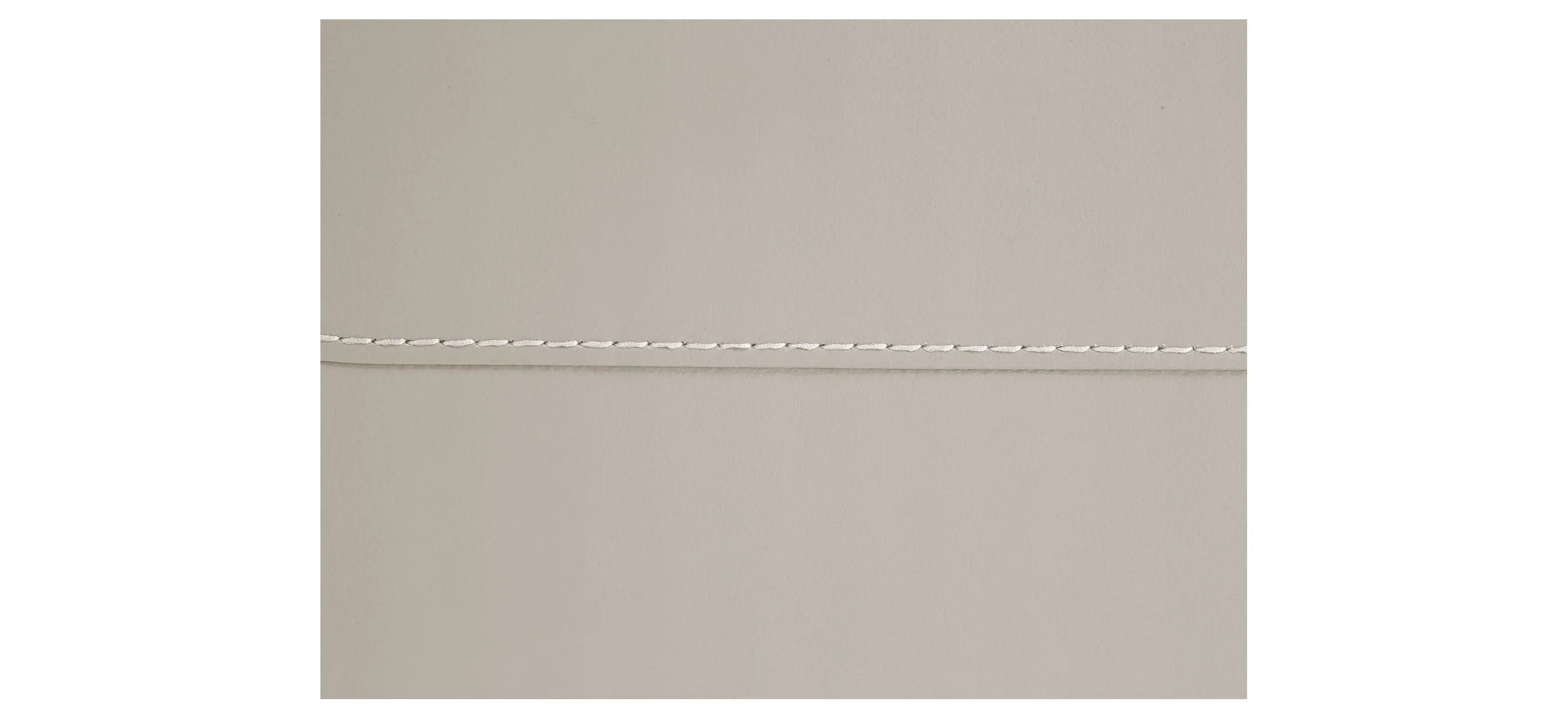 Beckett Power Sofa with Power Headrest and Power Lumbar Ivory Product_Swatch_Detail_Image