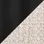 Cream Noise Fabric, Black Metal