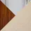 Walnut Wood, Chrome Metal, Cream Fabric