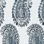 Block Paisley Navy