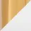 Gold Metal, White PU