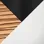 Black Metal, Zebra Wood, White PU