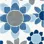 Ivory/Blue
