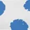 White/Light Blue Polka Dot