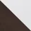 White, Dark Brown