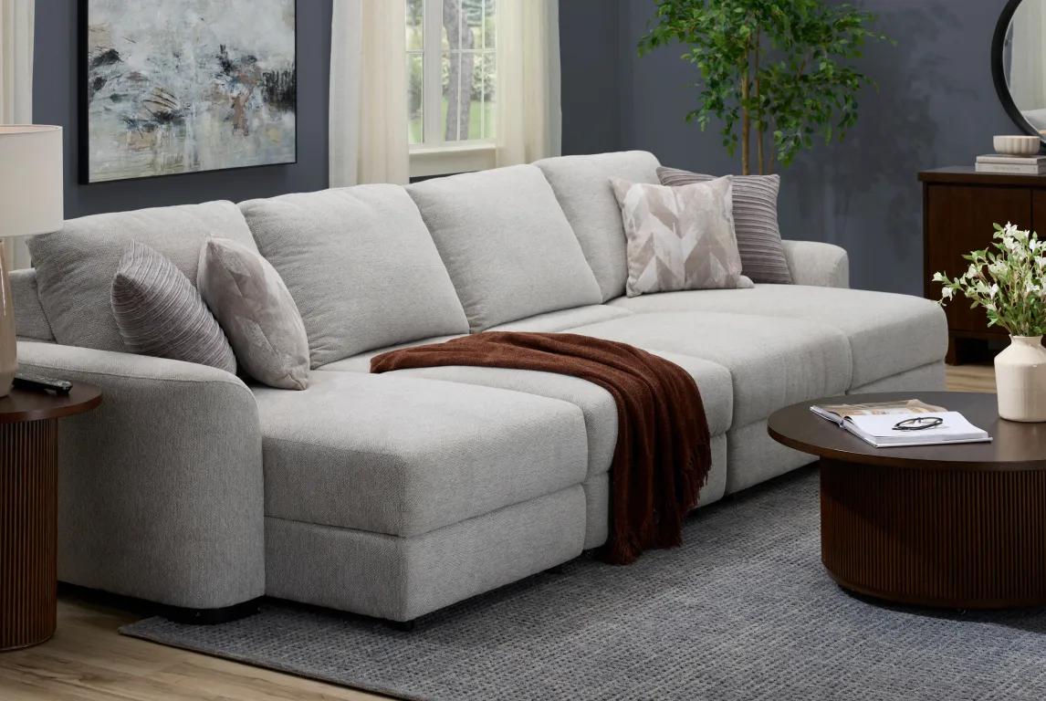 Duncan 3-pc. Power Console Loveseat | Raymour & Flanigan
