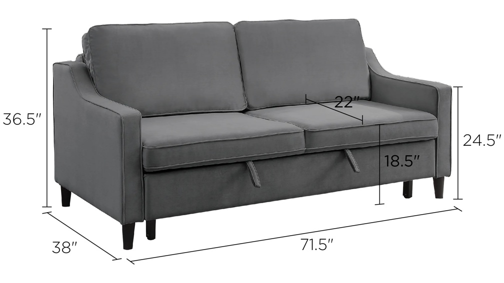 Dickinson convertible sleeper sofa hotsell